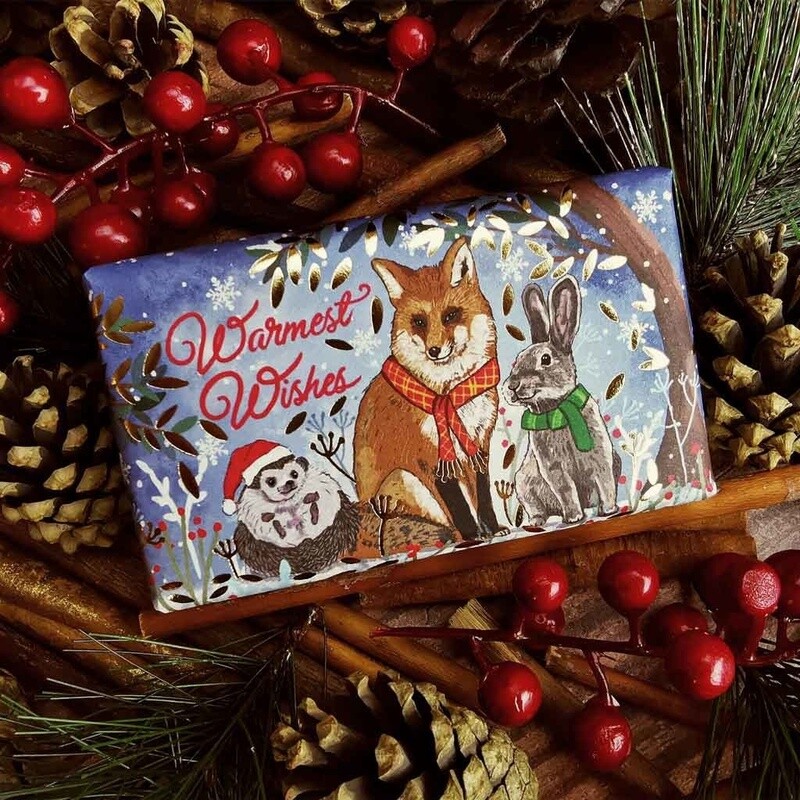 Warmest Wishes Savon Noël