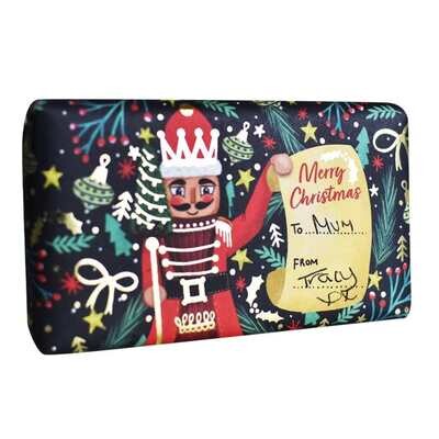 Nutcracker Christmas Soap