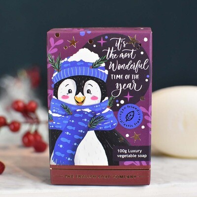 Mini Savon Pingouin de Noël