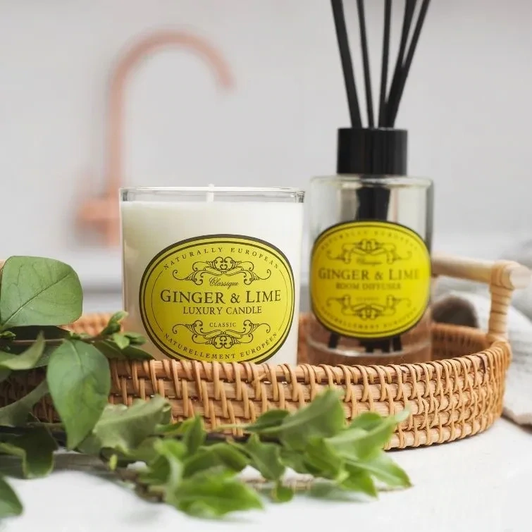 Geurstokjes Diffuser 100ML Ginger & Lime