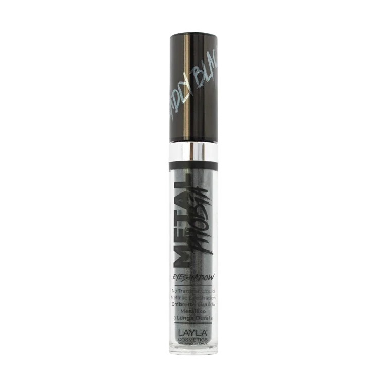 METAL PHOBIA EYESHADOW N°8 Deadly Black - Layla Cosmetics METAL PHOBIA EYESHADOW N°8 Deadly Black - Layla Cosmetics