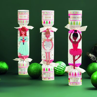 Ballet Fizzer Cracker - Clementine Cranberry