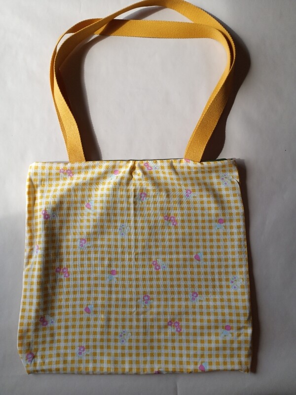 Totebag geel