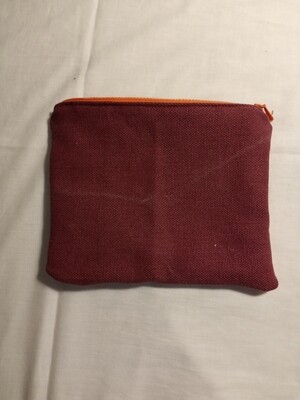 Pouch oranje/paars