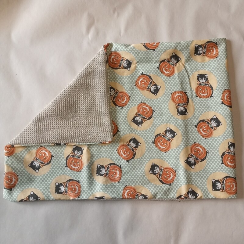 Handdoek kat pompoen