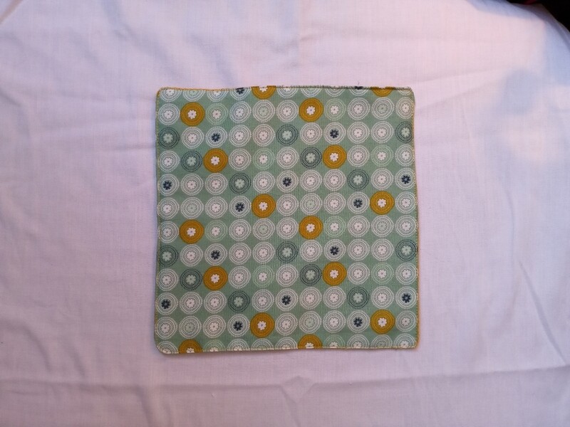 snoetenpoetser groen/oker