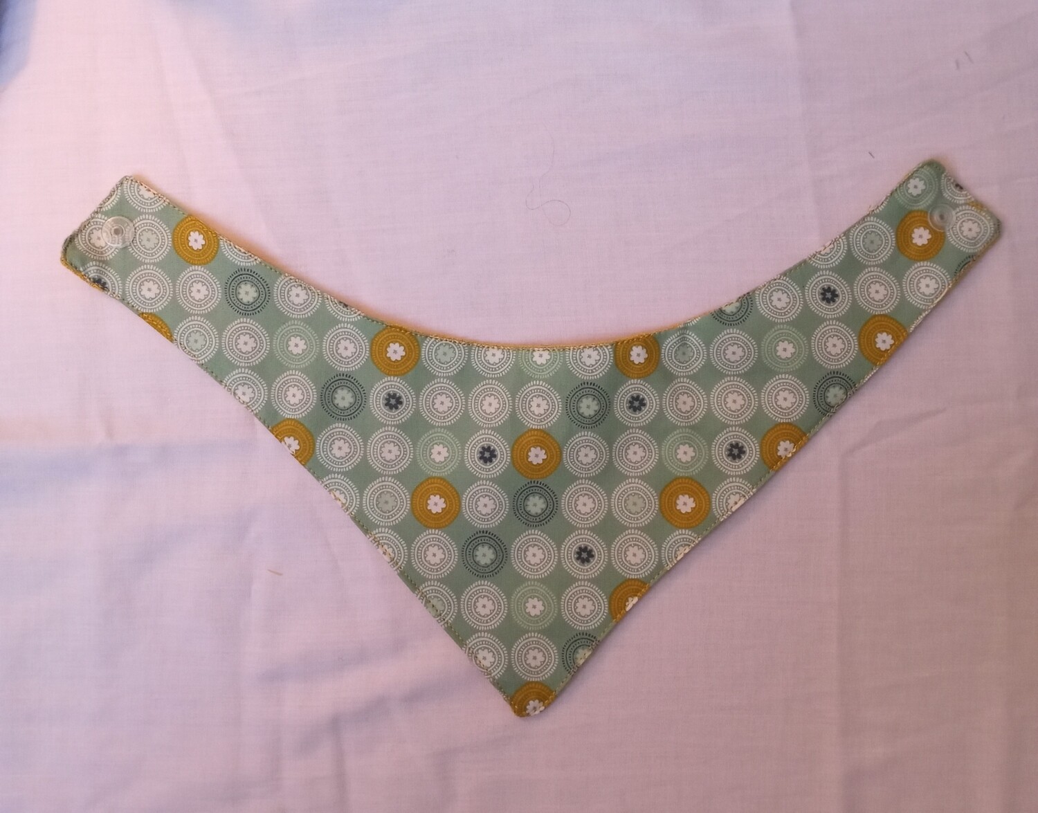bandana groen/ oker
