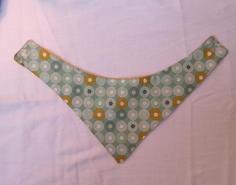 bandana groen/ oker