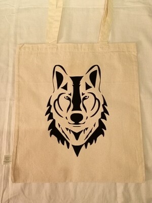 Totebag wolf flock