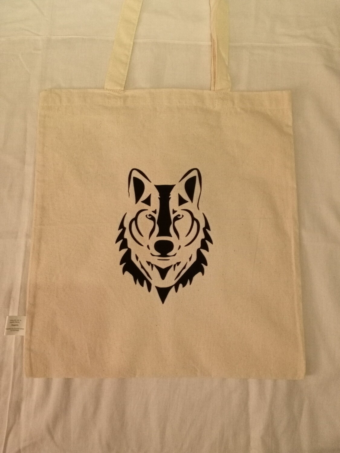 Totebag kleine wolf flock