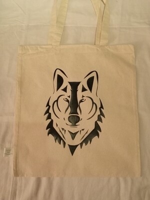 Totebag wolf flex