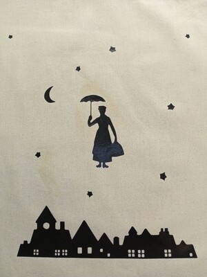 Totebag mary poppins