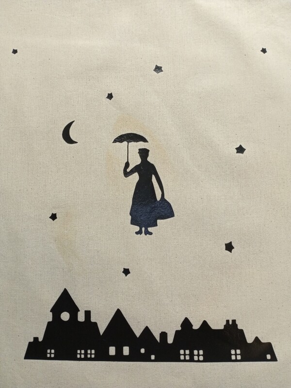 Totebag mary poppins