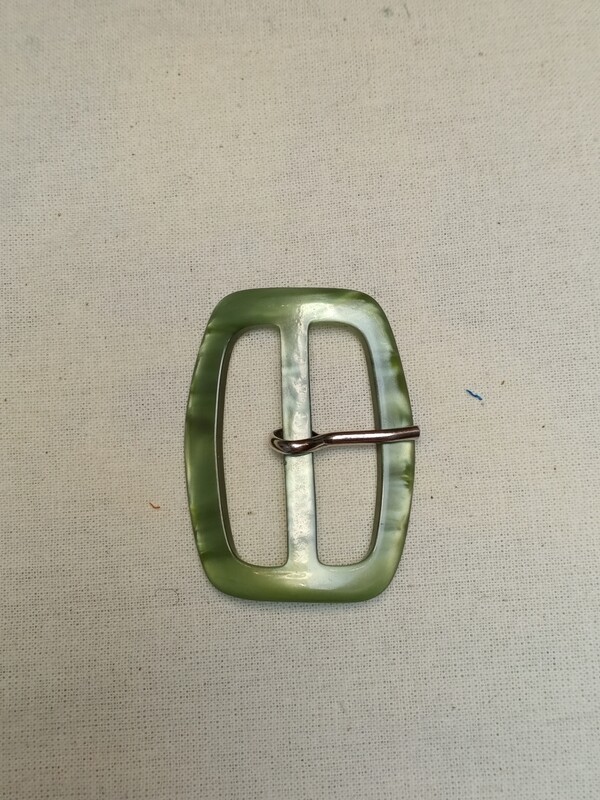 Licht groene gesp