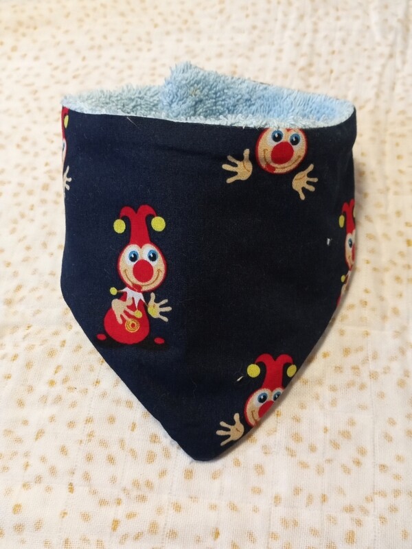 Bandana, grote slab en snoetenpoetser Joki d blauw