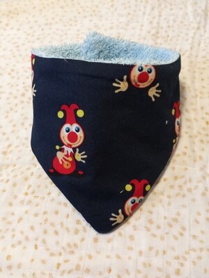 Bandana, grote slab en snoetenpoetser Joki d blauw