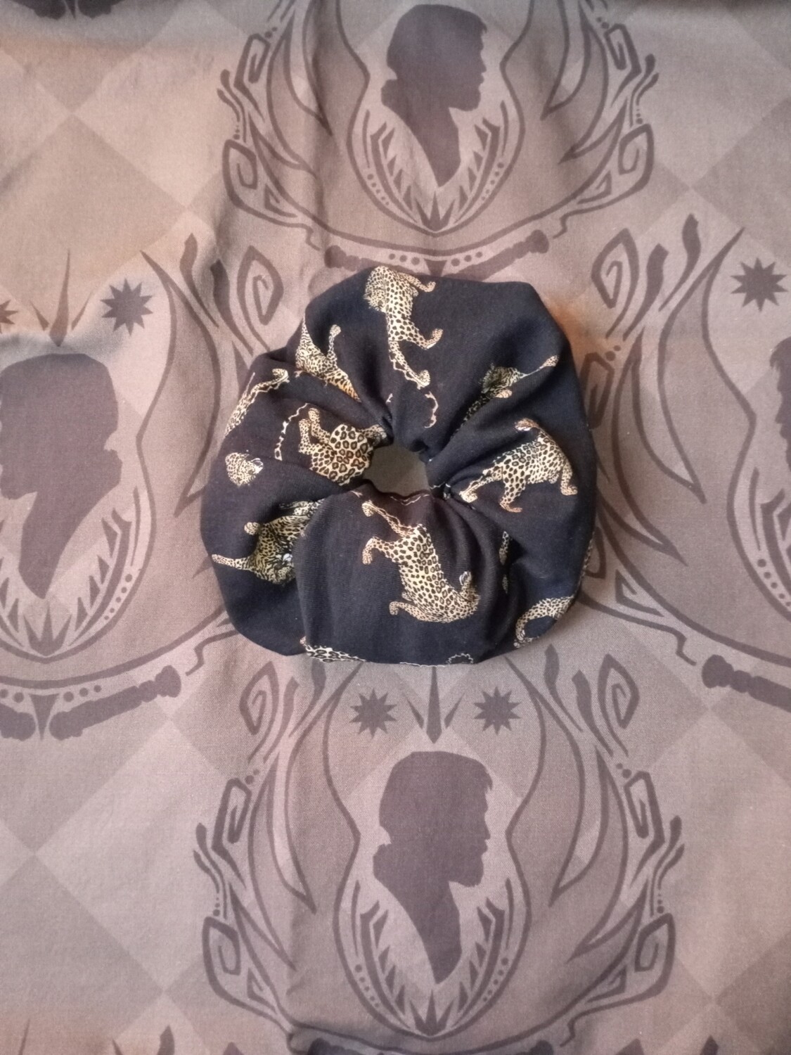 Scrunchie luipaard