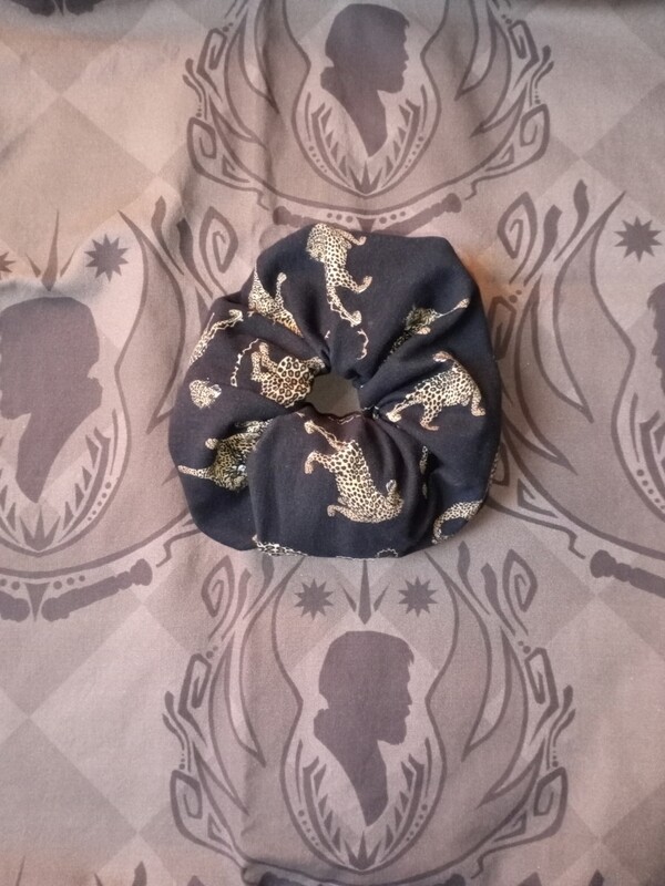 Scrunchie luipaard