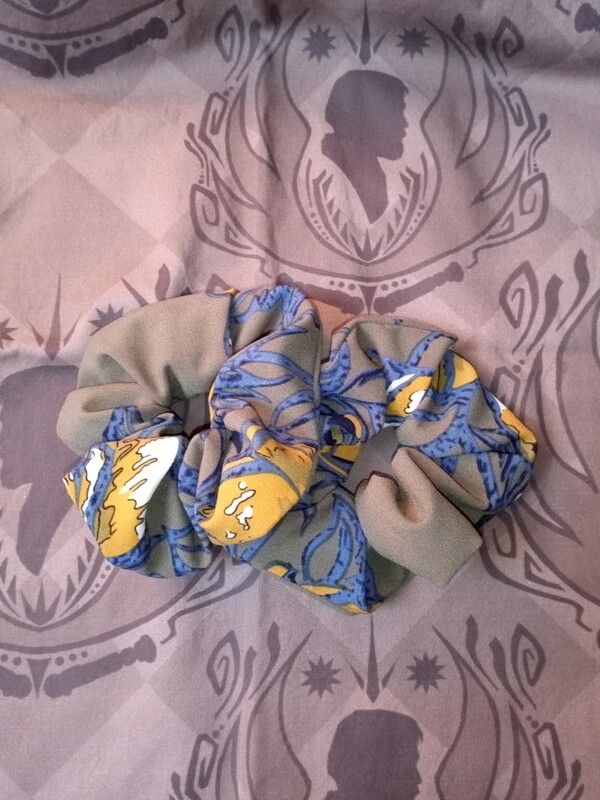 Scrunchie kaki