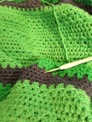 dekentje groen