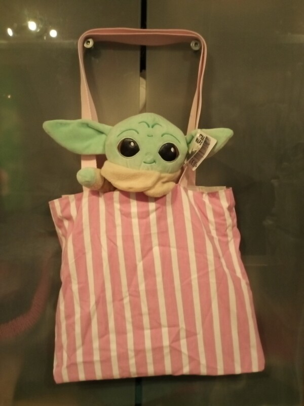 totebag strepen roze