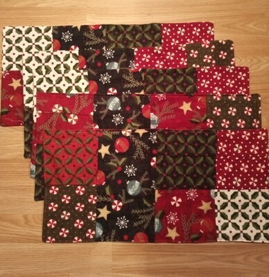 placemat kerst patchwork