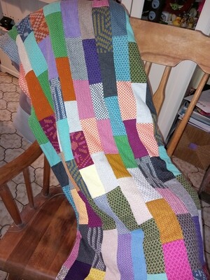 quilt gebreide lapjes