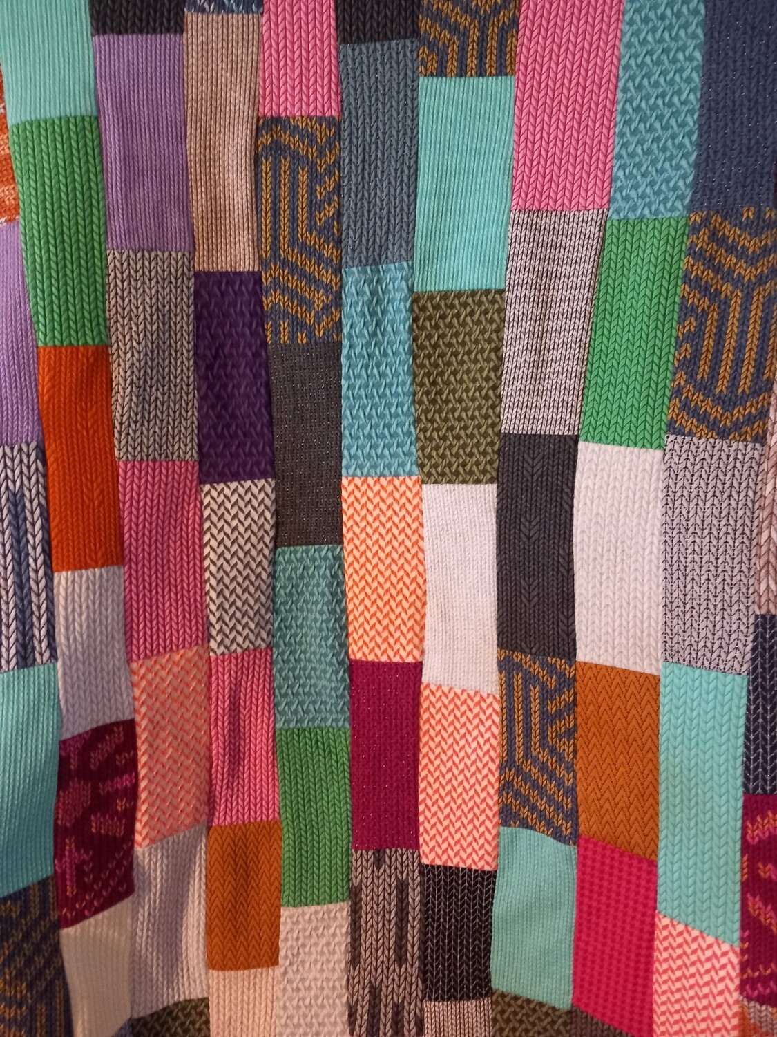 quilt gebreide lapjes