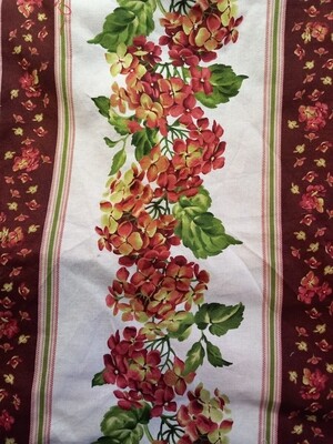 totebag patchwork bloemen bordeaux