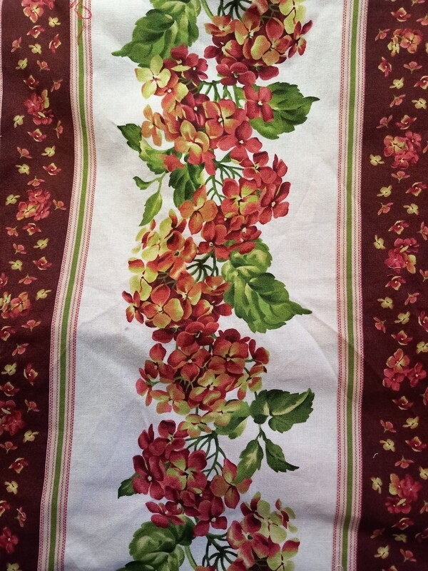 totebag patchwork bloemen bordeaux