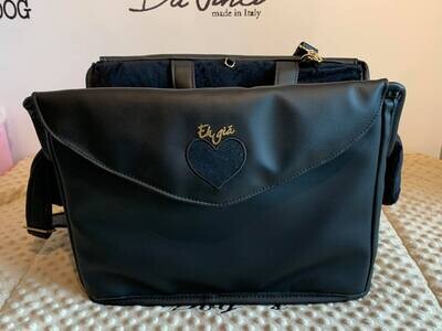 Passengerbag black Rigid Heart Passengerbag black Rigid Heart