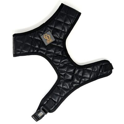 Paris Quilted Black Harness