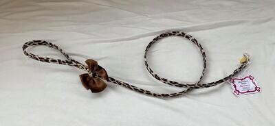 Romantic leopard Vip leash- gouden sluiting