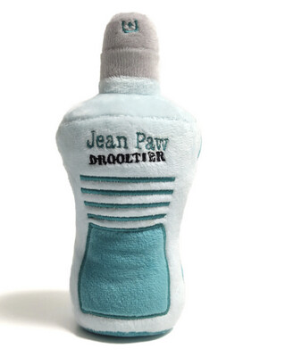 CatwalkDog Jean Paw Drooltier Homme Perfume Bottle Toy