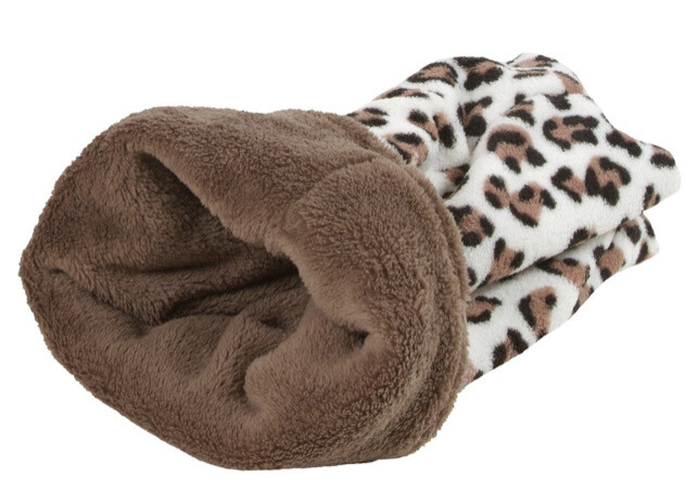 Sleeping bag Leopard brown