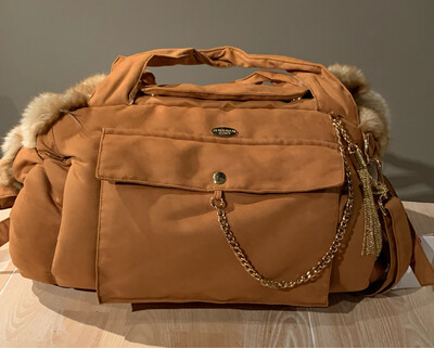 Untitled Bag cognac with Opal