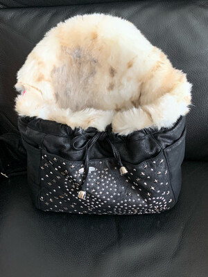 Hug me Bag Starlight Black- Linx Fur