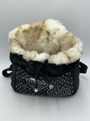 Hug me Bag Starlight Black- Linx Fur