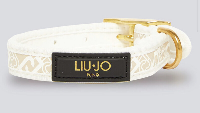 Lio Jo Collar Caramel Gosso Monogram