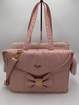 Califo Pink passengerbag with bow