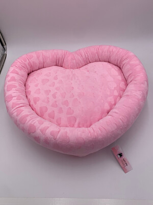 Coussin coeur amour elexir pink 50 cm