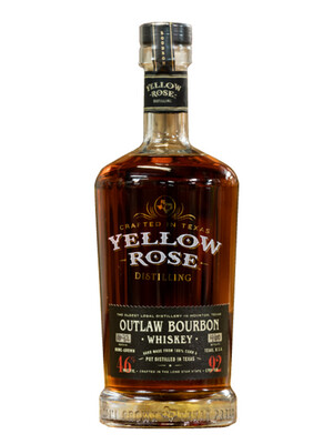 Yellow Rose Outlaw bourbon