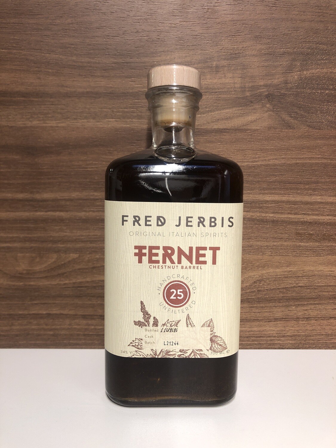 Fred Jerbis Fernet 25 Chestnut barrel