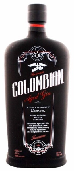 Colombian rum aged gin