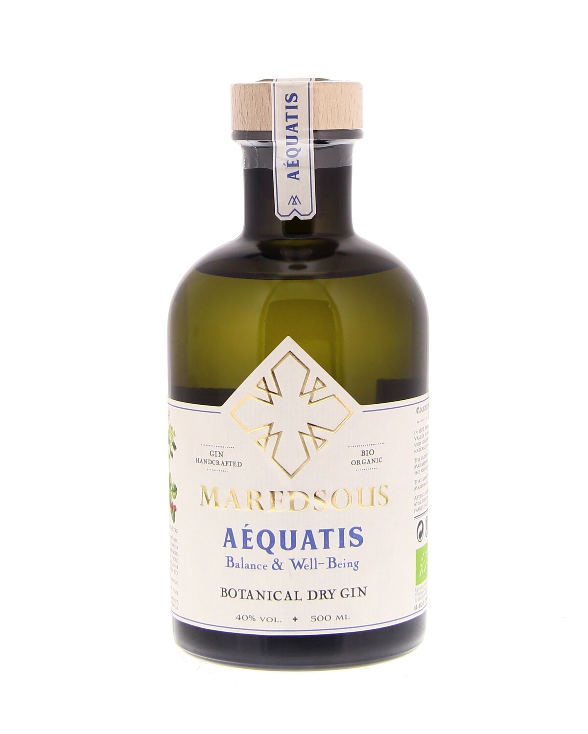Maredsous Aequatis dry gin