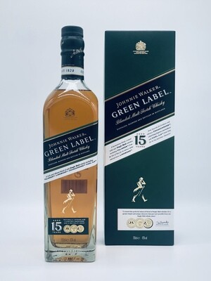 Johnnie Walker green label 15y
