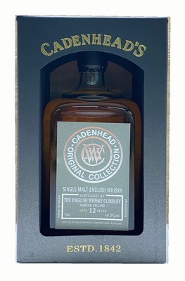 Cadenhead Original Collection The English Whisky Company 12y