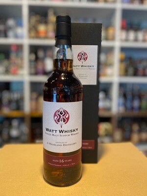 Watt Whisky 'A Highland distillery' 16y