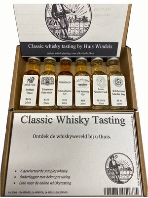 Classic whisky tastingset 