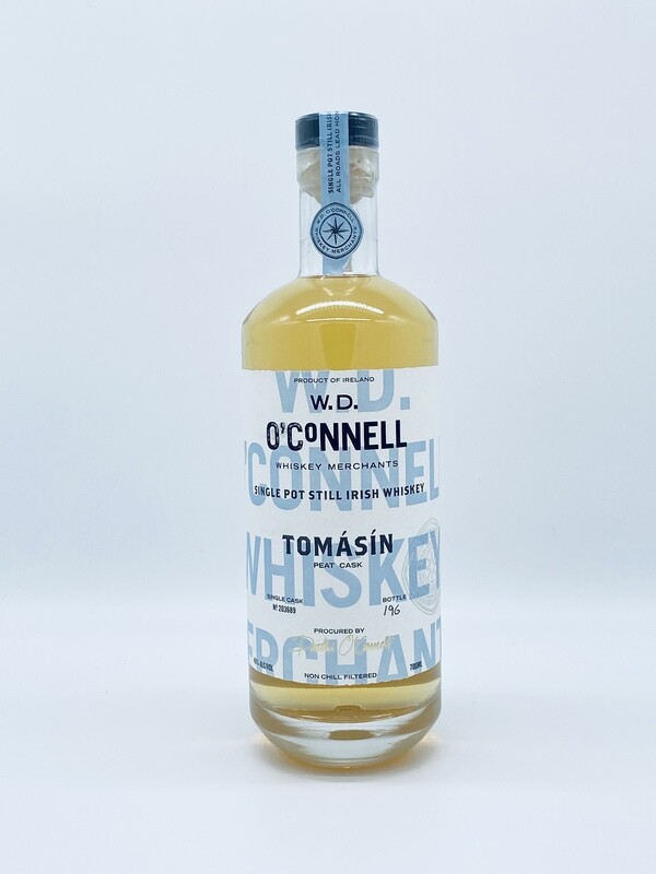 W.D. O'Connell Tomasin Single Pot Still  Peat Cask 49%